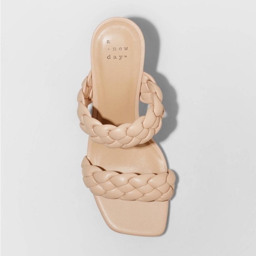 Women's Basil Mule Heels - A New Day™
Beige new 🆕 - Picture 3 of 6